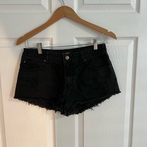 Billabong Black Jean Shorts